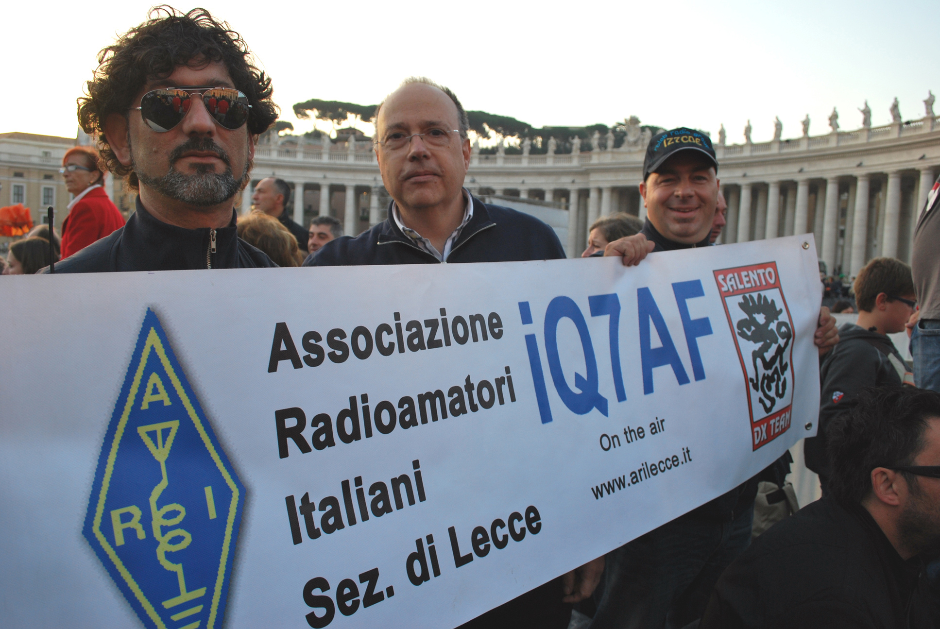 I Radioamatori di Lecce dal Papa