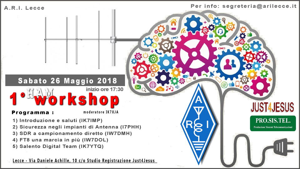 1° Ham workshop Lecce